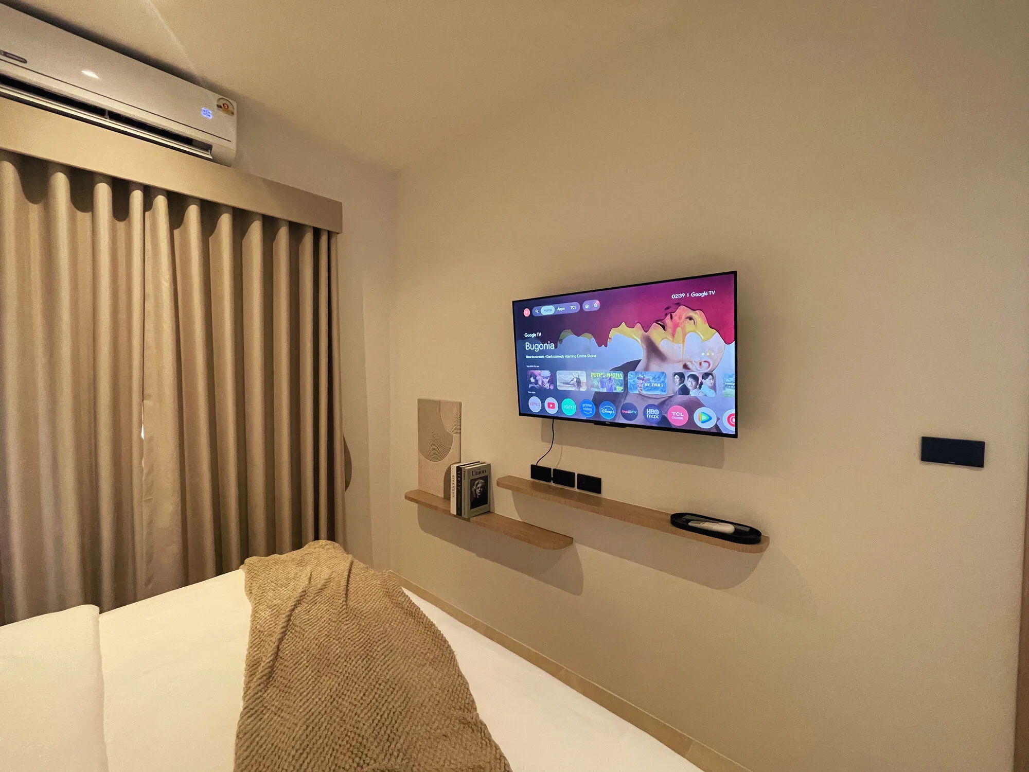 Bedroom two entertainment