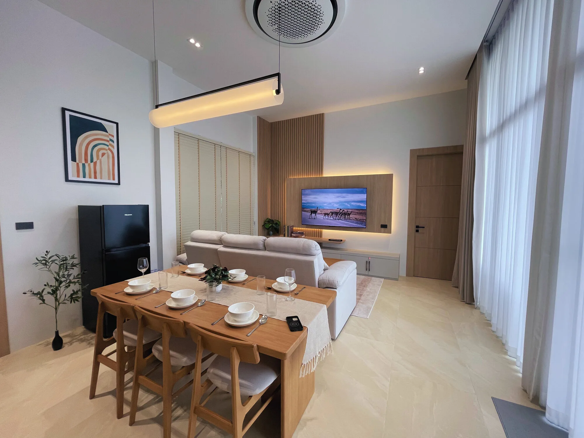 Dining area