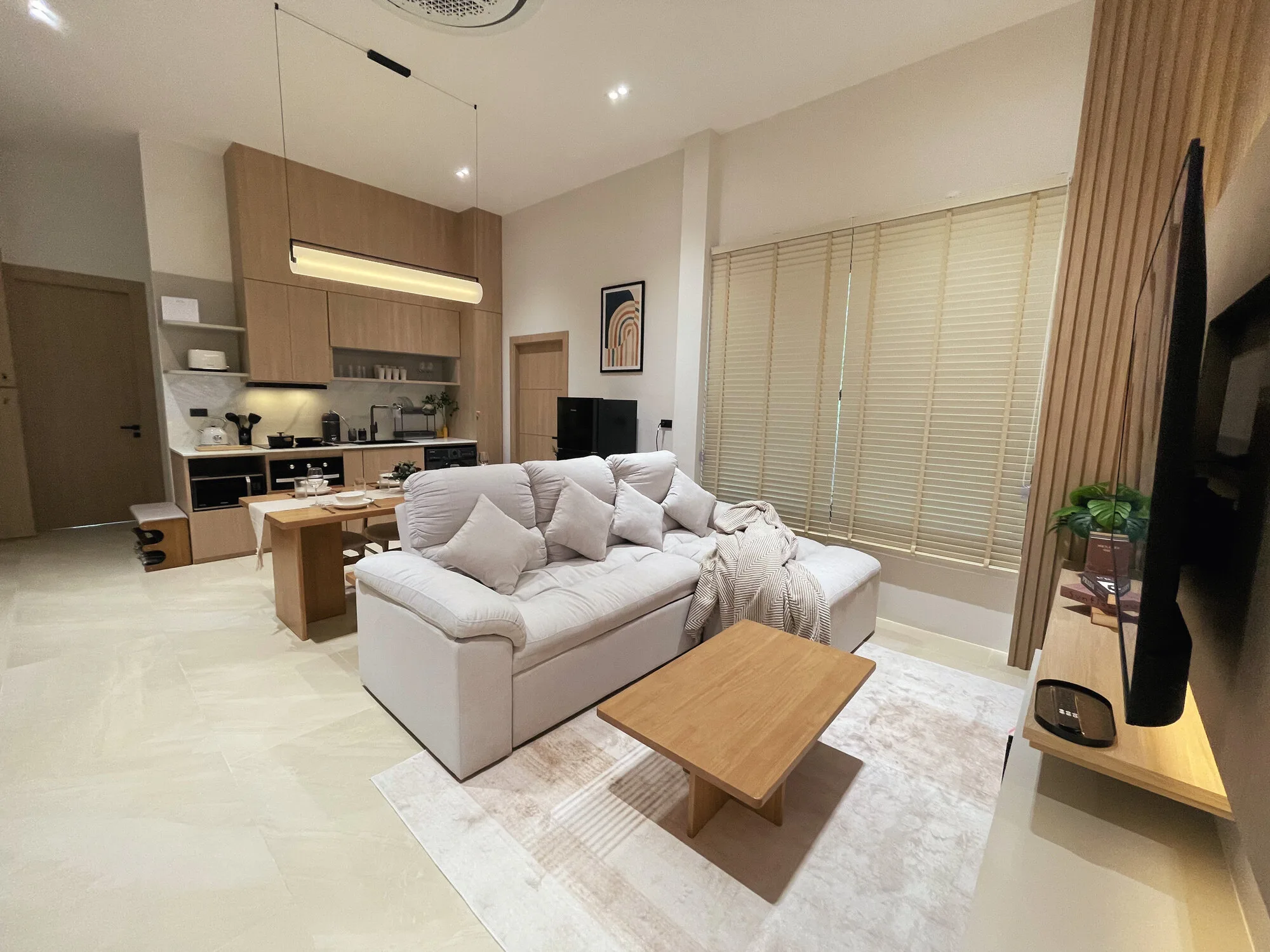 Peony Haus living room